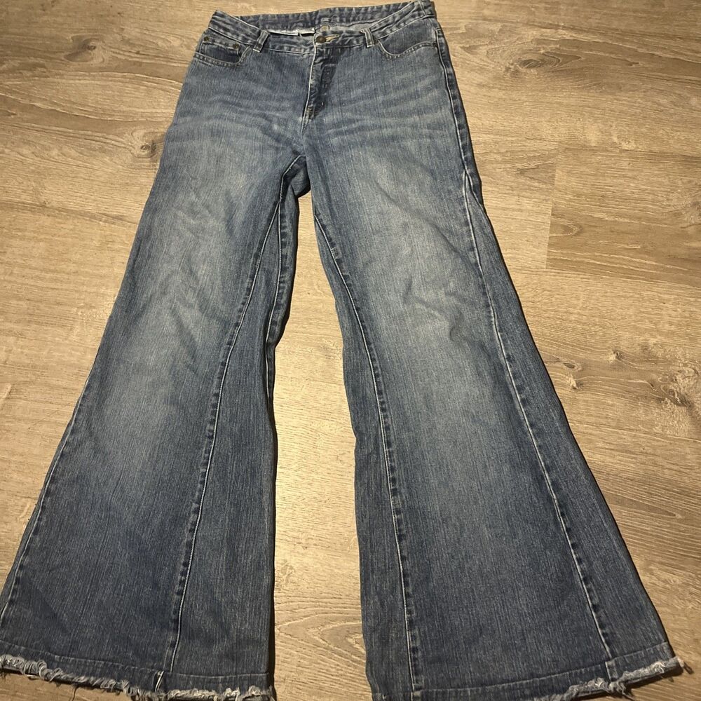 Vintage Newport News Jeanology Collection Women’s Size 8T Flared Y2K Jeans